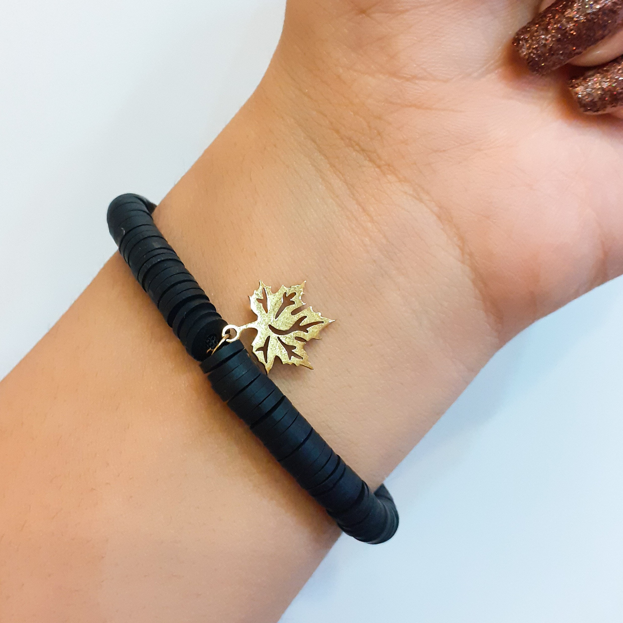 دستبند های فیمو دار پلاک استیل 