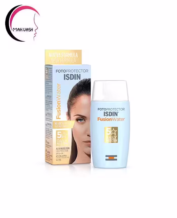 ضد آفتاب بی رنگ فیوژن واتر ایزدین SPF 50