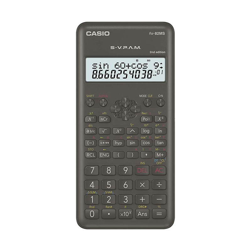 ماشین حساب مهندسی کاسیو FX-82MS-2