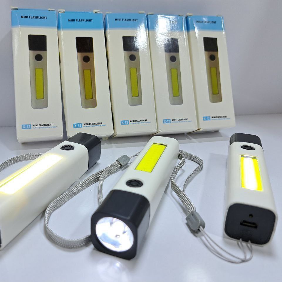 چراغ قوه دستی شارژی
LED
X12