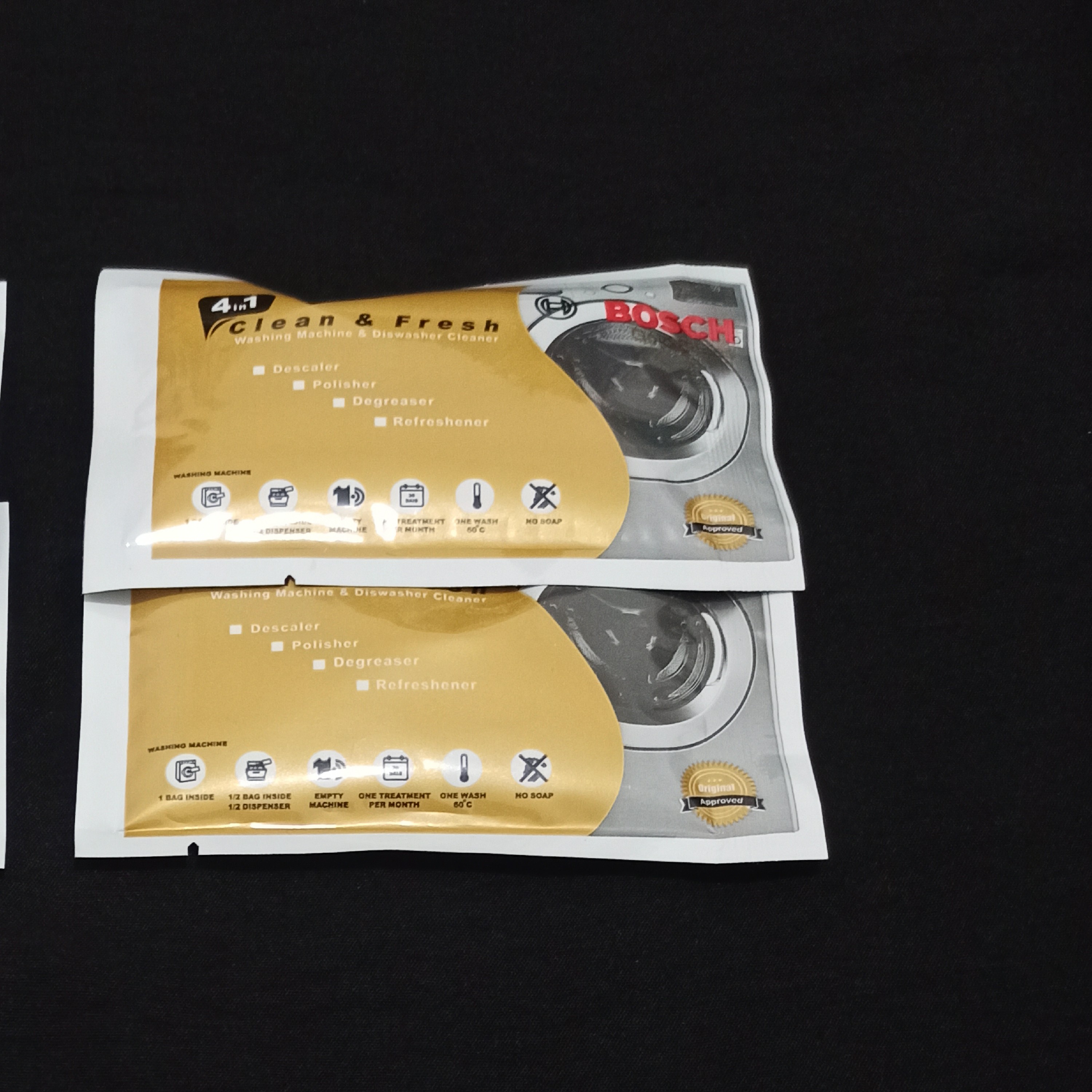 پودر جرمگیر لباسشویی و ظرفشویی2عددی(برند بوش)