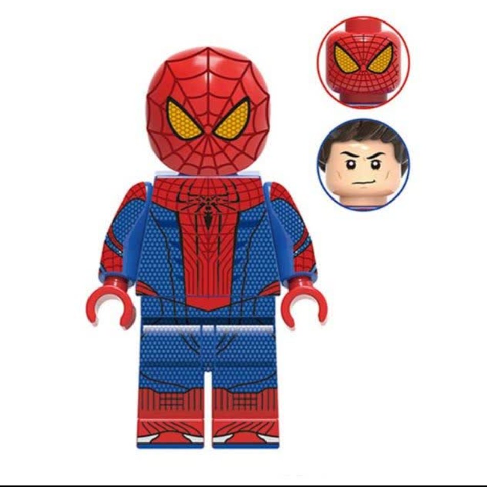 لگو اسپایدرمن با چهره و ماسک مدل Xh1858