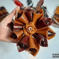 لواشک قیفی شکم پر(مناسب هدیه)500گرمی گیلان.رشت
