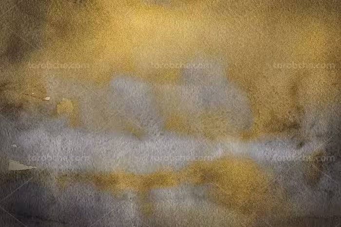 بک گراند آبرنگ طلایی | گرافیک با طعم تربچه