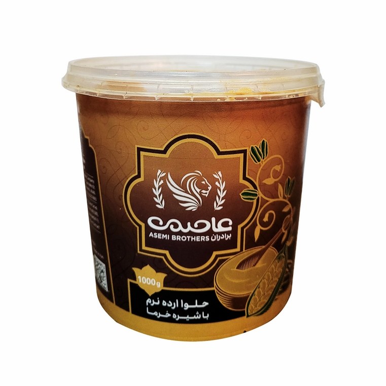 حلوا ارده نرم با شیره خرما سالم