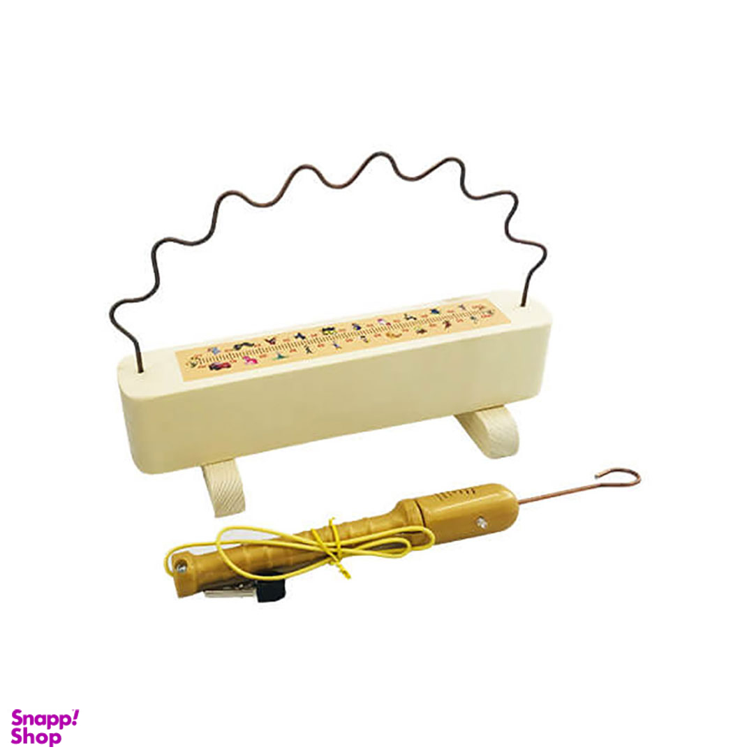 اسباب بازی اعصاب سنج چوبی طلایی مائده