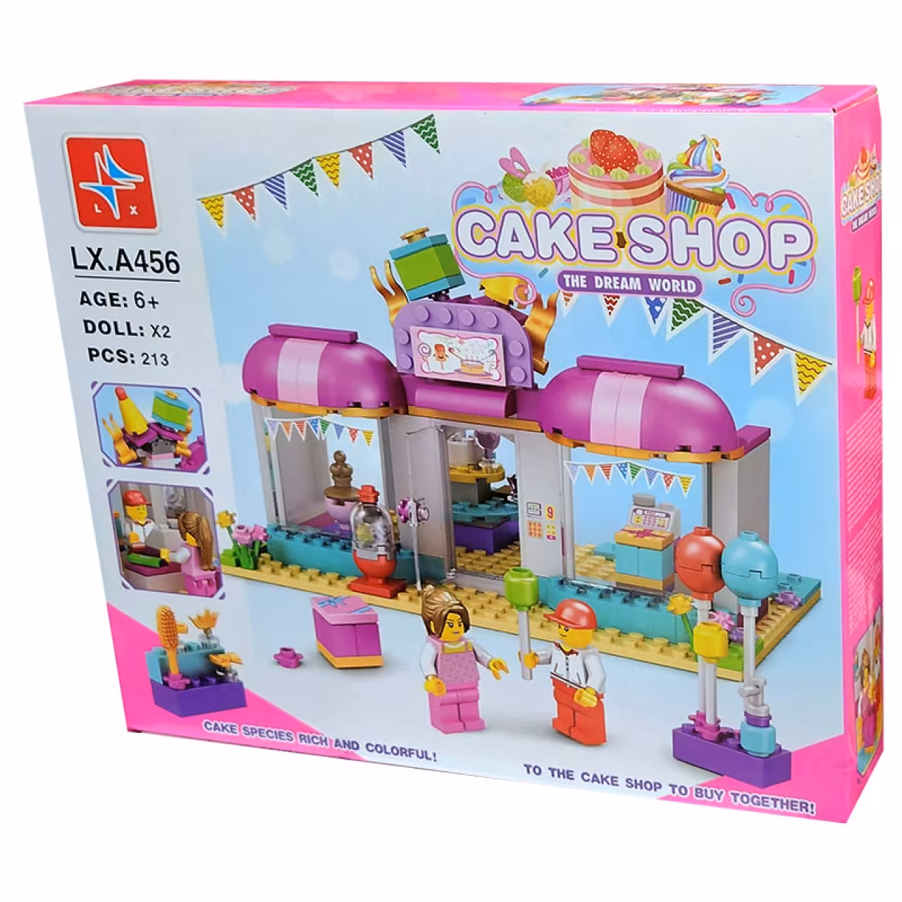 ساختنی ال ایکس مدل Cake Shop کد 456