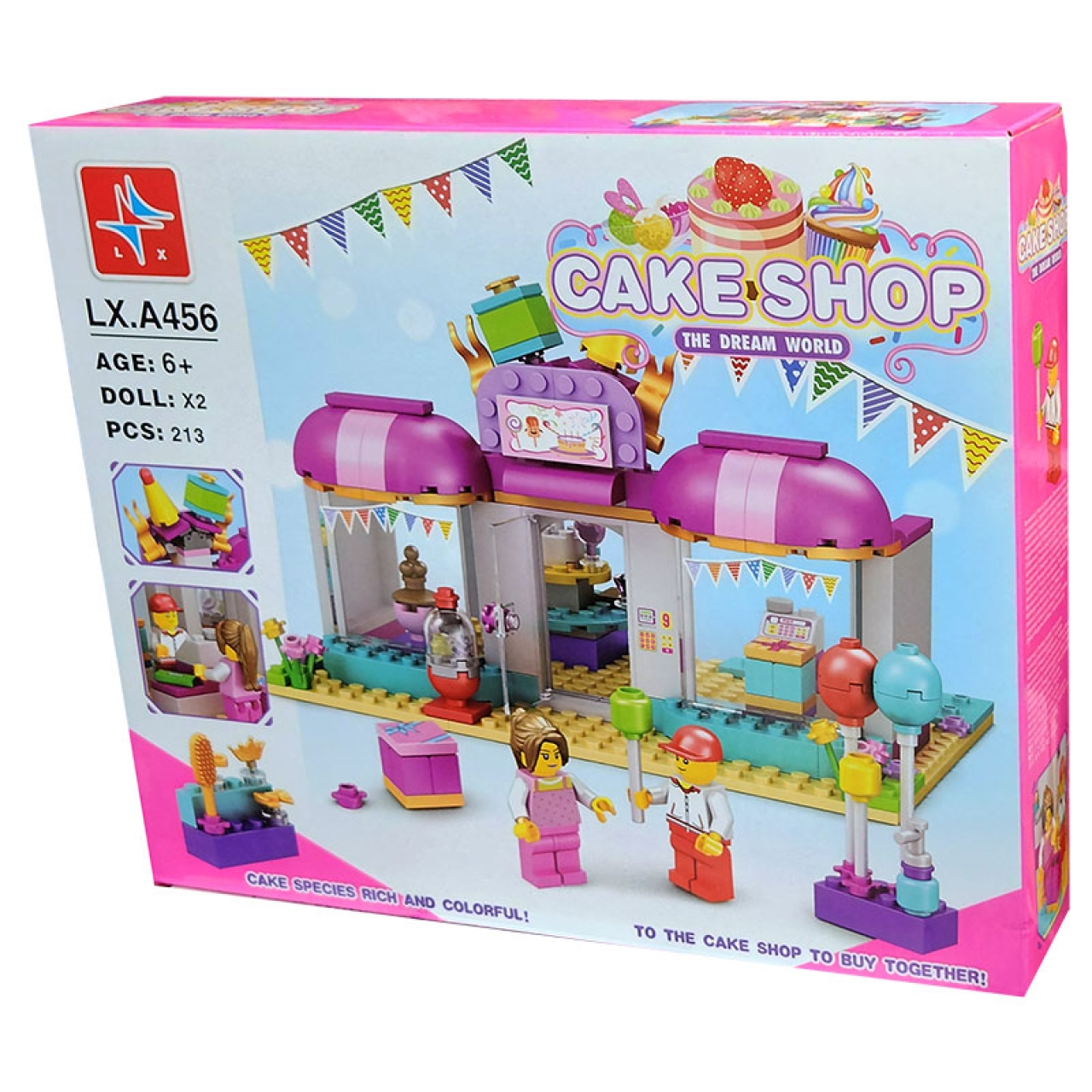 ساختنی ال ایکس مدل Cake Shop کد 456