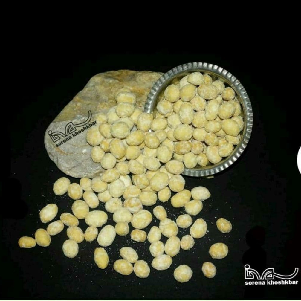 بادام زمینی روکشدار با طعم پنیری در بسته بندی 350 گرمی