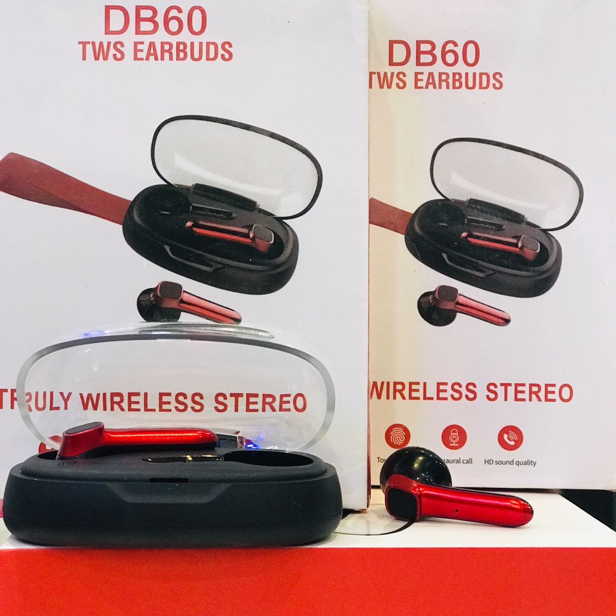 ایرپاد فانتزی قرمز TWS DB60
