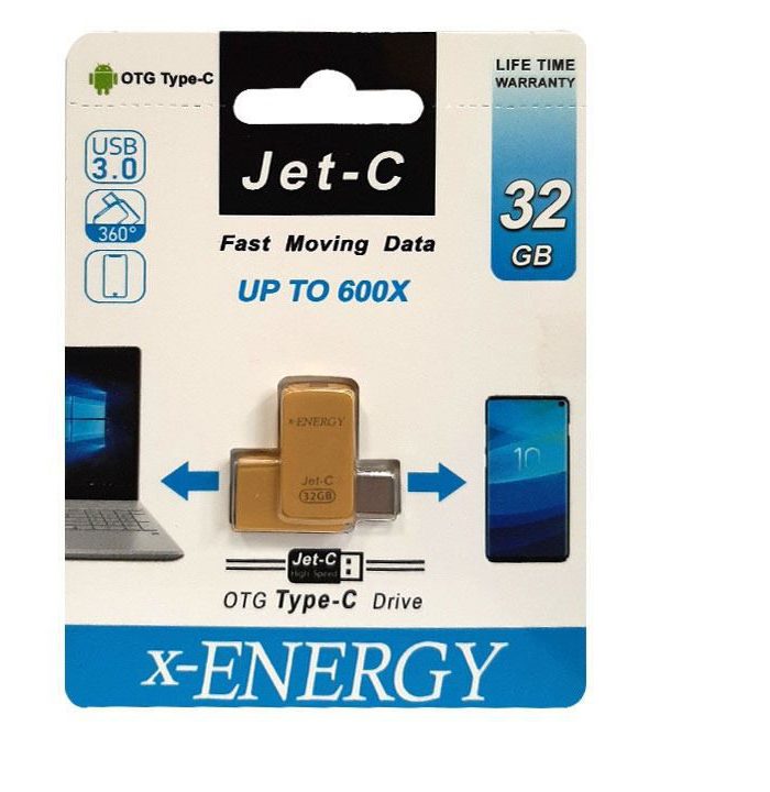 فلش مموری ایکس-انرژی مدل JET-C ظرفیت 32 گیگابایت