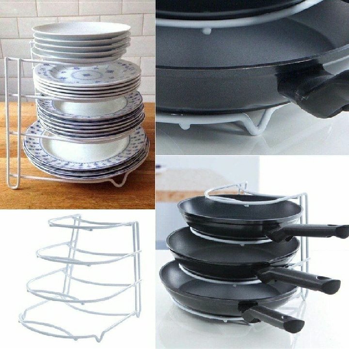 استند ماهیتابه و بشقاب رومیزی 