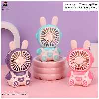 فن شارژی رومیزی و قابل حمل طرح حیوانات گوش دار