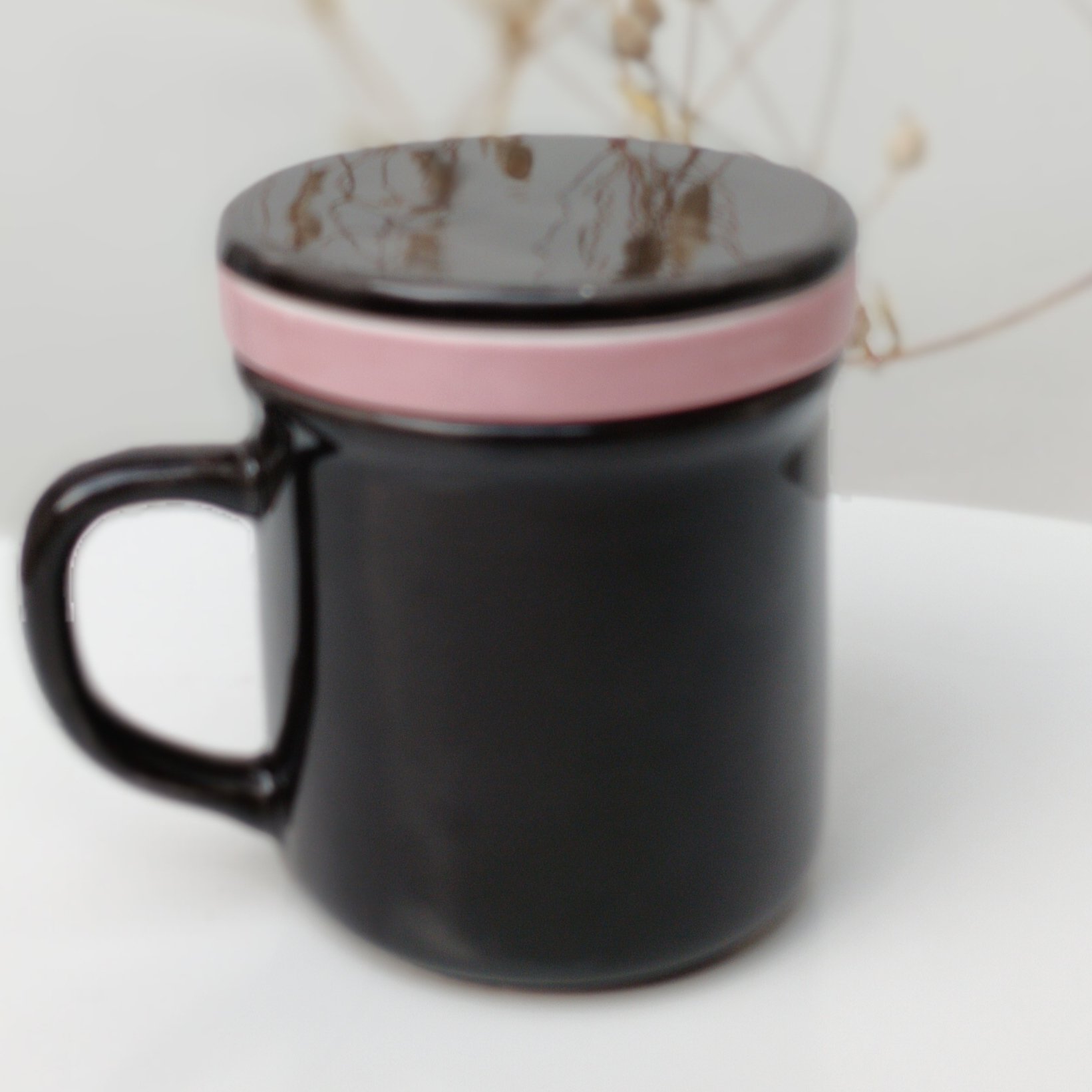 ماگ دمنوش مشکی