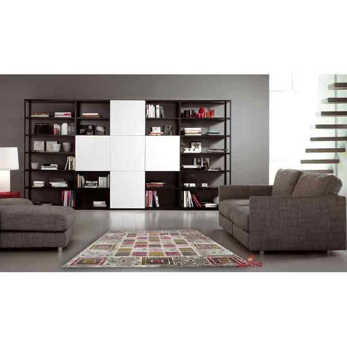 فرش ماشینی ساوین کد 1504 صورتی