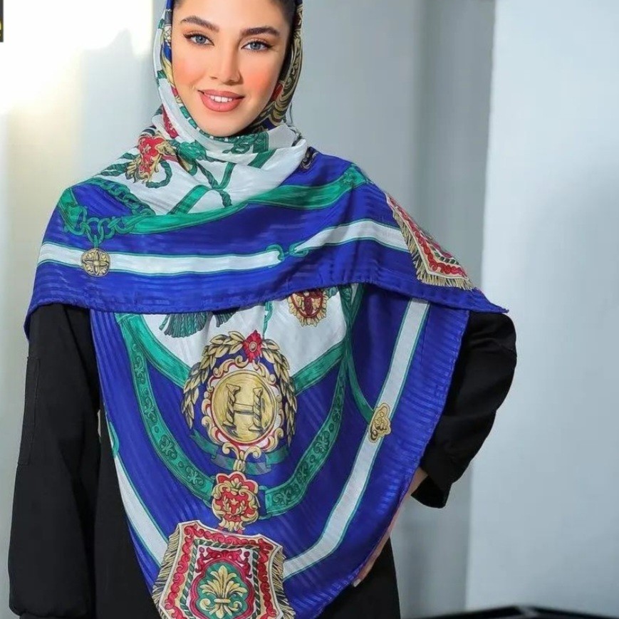 روسری آبی