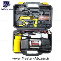 کمپرسور پمپ باد فندکی دو سیلندر خودرو با کیف اینتیمکس ارسال رایگان INTIMAX 13001