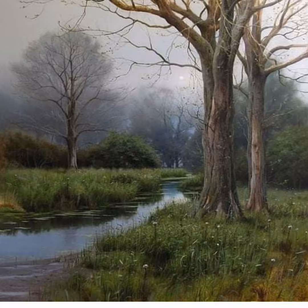 تابلو نقاشی منظره سایز 40 در 40