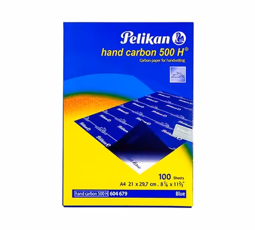 کاغذ کاربن پلیکان سایز A4 مدل 500H بسته 100 عددی