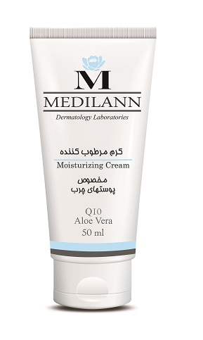 کرم مرطوب کننده مدیلن مناسب پوست چرب حجم 50 میل