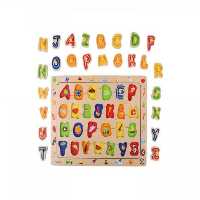 حروف انگلیسی چوبی کودک ABC maching puzzle hape 1501