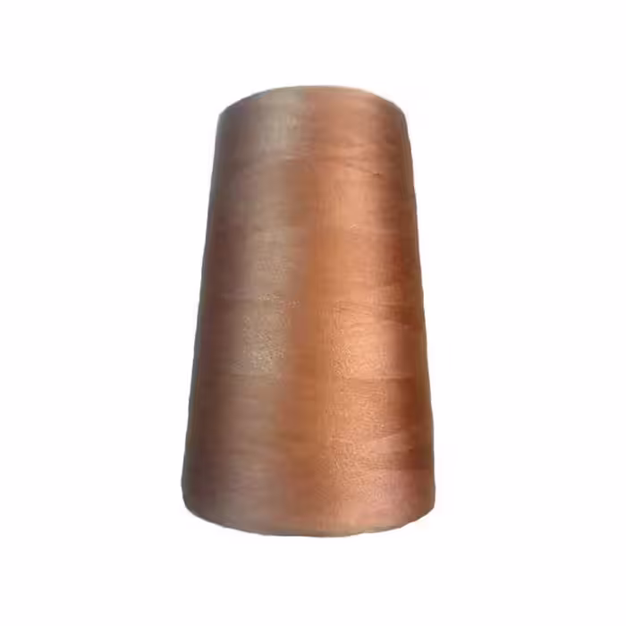 دوک نخ خیاطی پلی استر کد استاندارد 345 رنگ گلبهی کردم