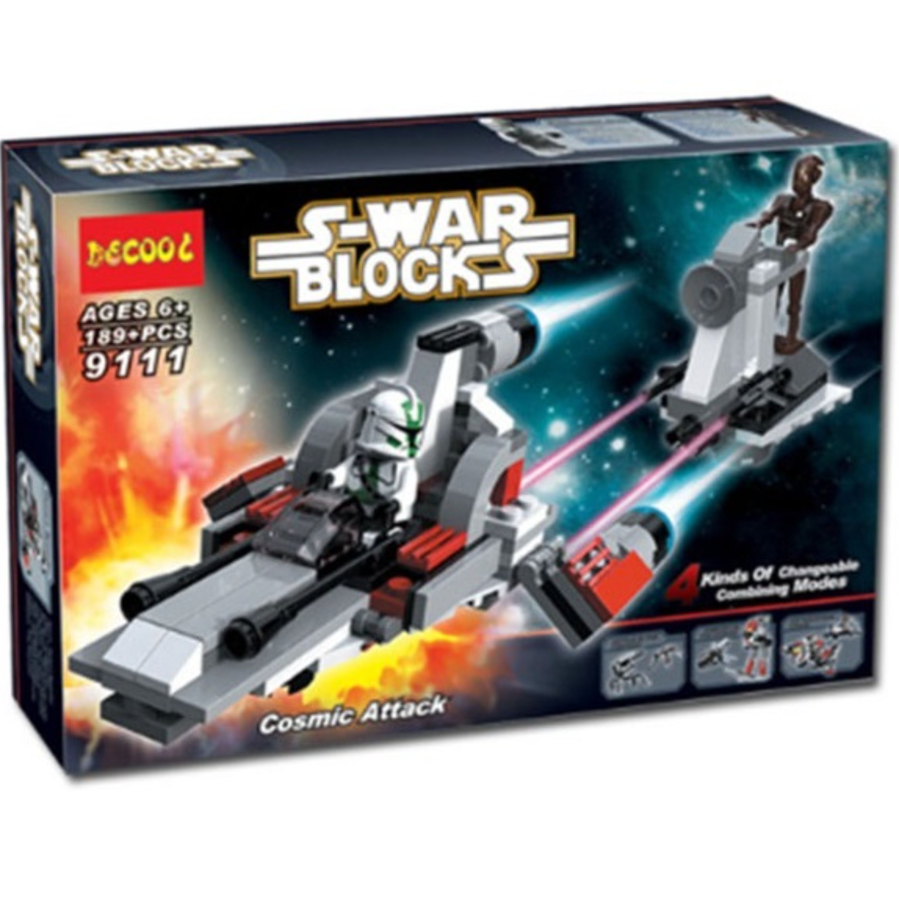 ساختنی دیکول مدل Swars کد 9111