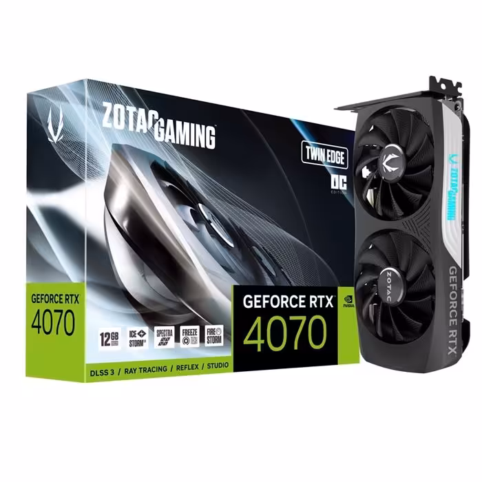 کارت گرافیک زوتک Zotac GAMING GeForce RTX 4070 Twin Edge OC 12GB