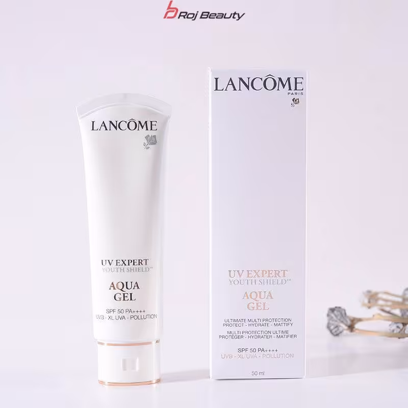 ضد آفتاب آکوا ژل لانکوم Lancome UV Expert Youth Shield Aqua Gel SPF 50