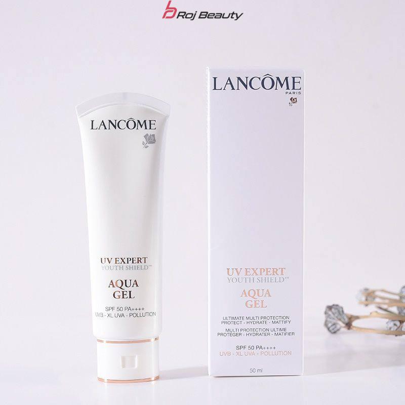 ضد آفتاب آکوا ژل لانکوم Lancome UV Expert Youth Shield Aqua Gel SPF 50