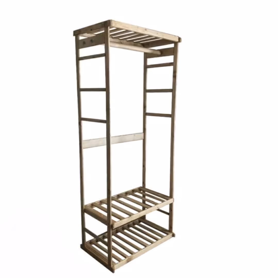 رگال چوبی 3 طبقه 