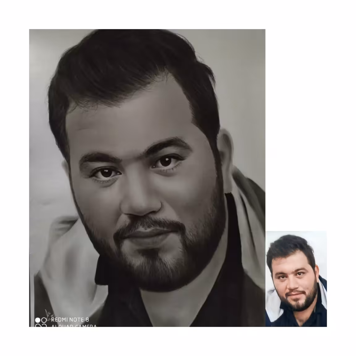 نمونه کارهای سفارشی چهره در سایز های دلخواه