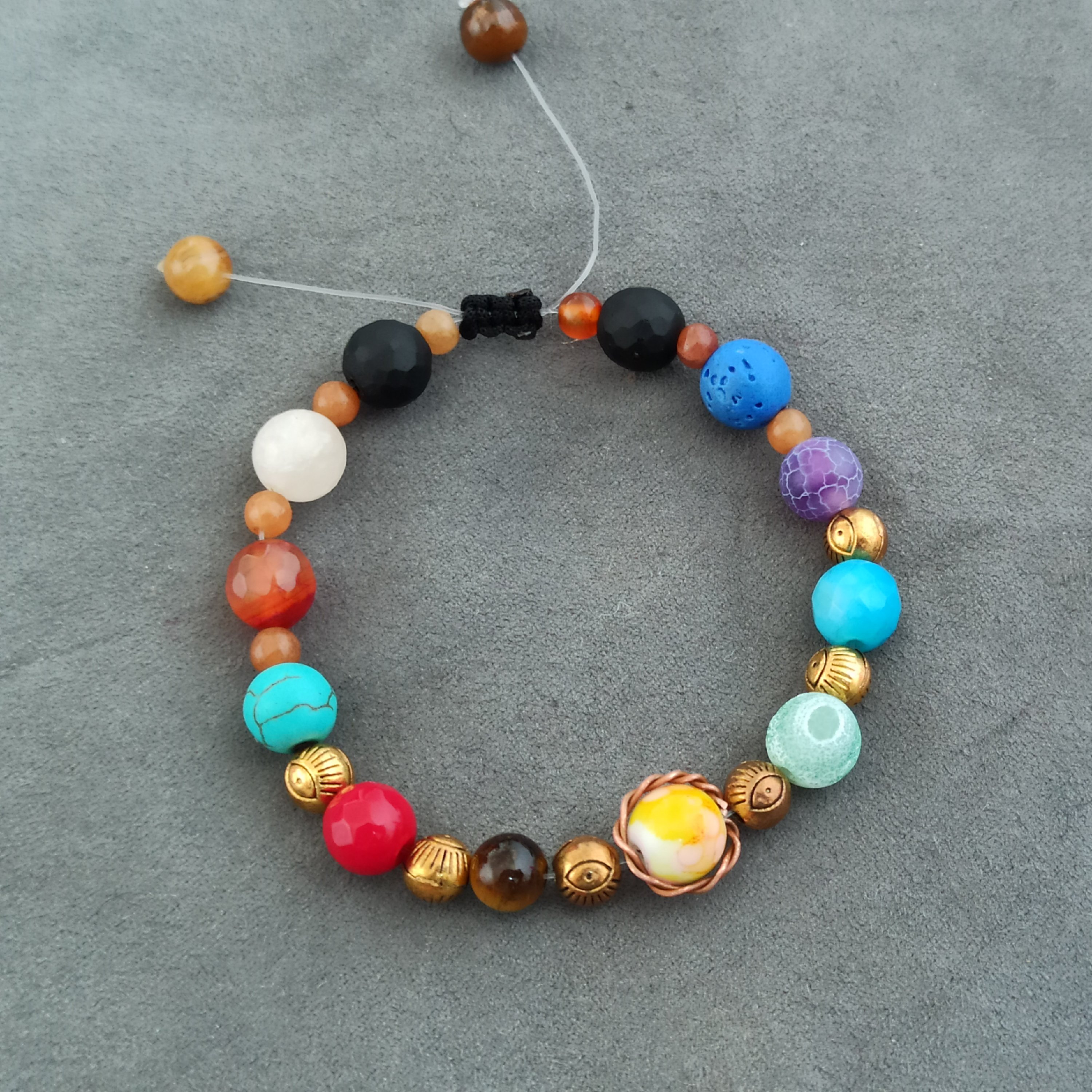 دستبند طرح کهکشان