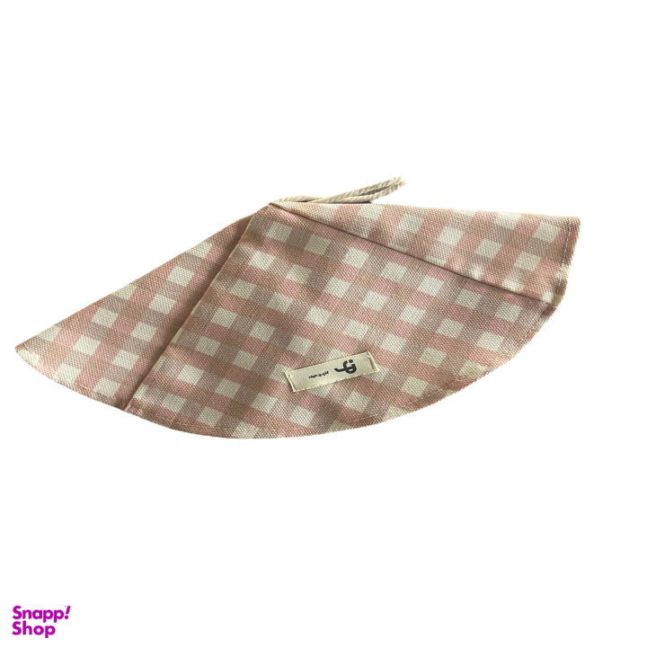 درپوش پارچه نمک آشپزخانه مدل چهارخونه