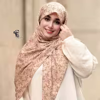 روسری نخی مجلسی لاوین طرح بهار