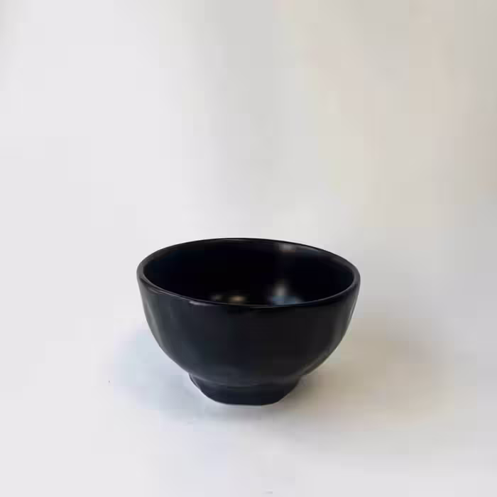 کاسه موج دار مشکی