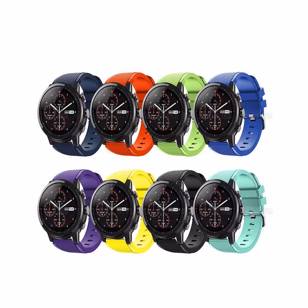 بند ساعت شیائومی Xiaomi Amazfit Stratos مدل سیلیکونی