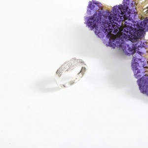 انگشتر حلقه نقره مردانه کد 4959