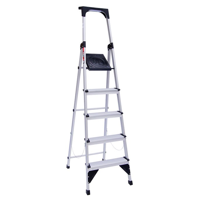 نردبان 5پله اطلس آلومینیومی آلوم پارس پله(پس کرایه)