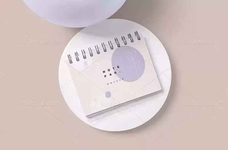 طرح موکاپ دفترچه | گرافیک با طعم تربچه