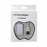  کارت صدا USB اکسترنال کامپیوتر  مدل 7.1 کانال