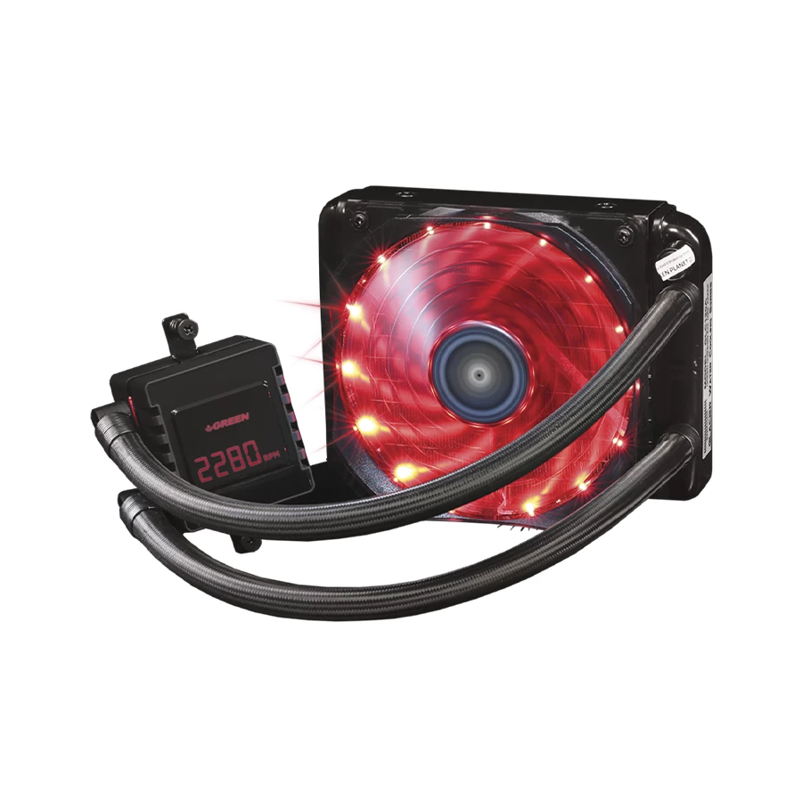 خنک کننده مایع پردازنده گرین مدل GLACIER 120 EVO