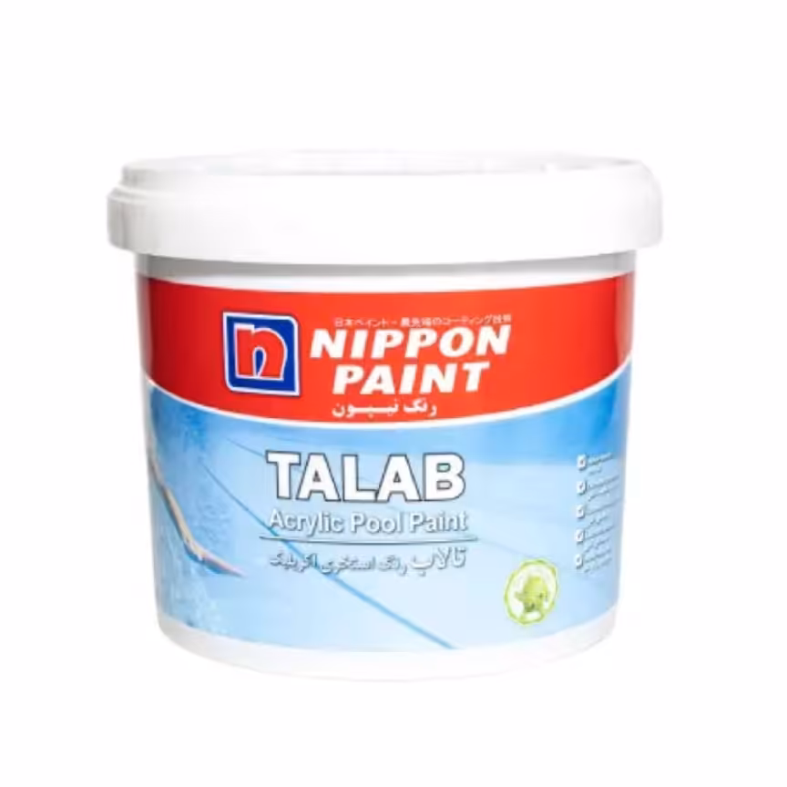 رنگ استخری اکریلیک نیپون 4 کیلویی 