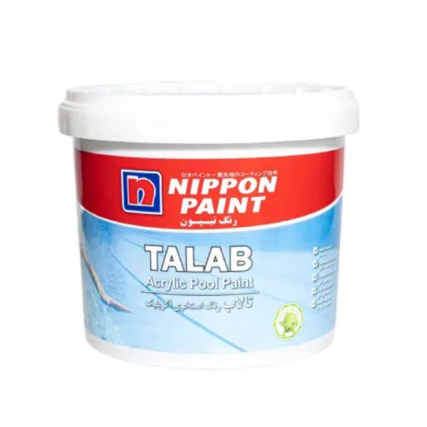 رنگ استخری اکریلیک نیپون 4 کیلویی