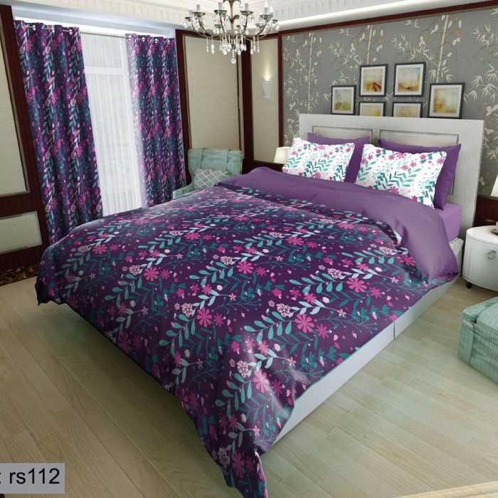 سرویس روتختی 2 نفره تنسل چاپی برندترک لند(Turk Land) rs 112