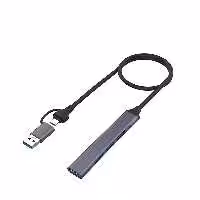 هاب  4 پورت USB/USB-C اونتن مدل OTN-UCA9701