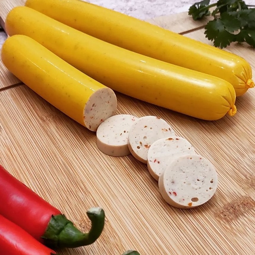 سوسیس چیلی 70 درصد در بسته بندی 500 گرمی