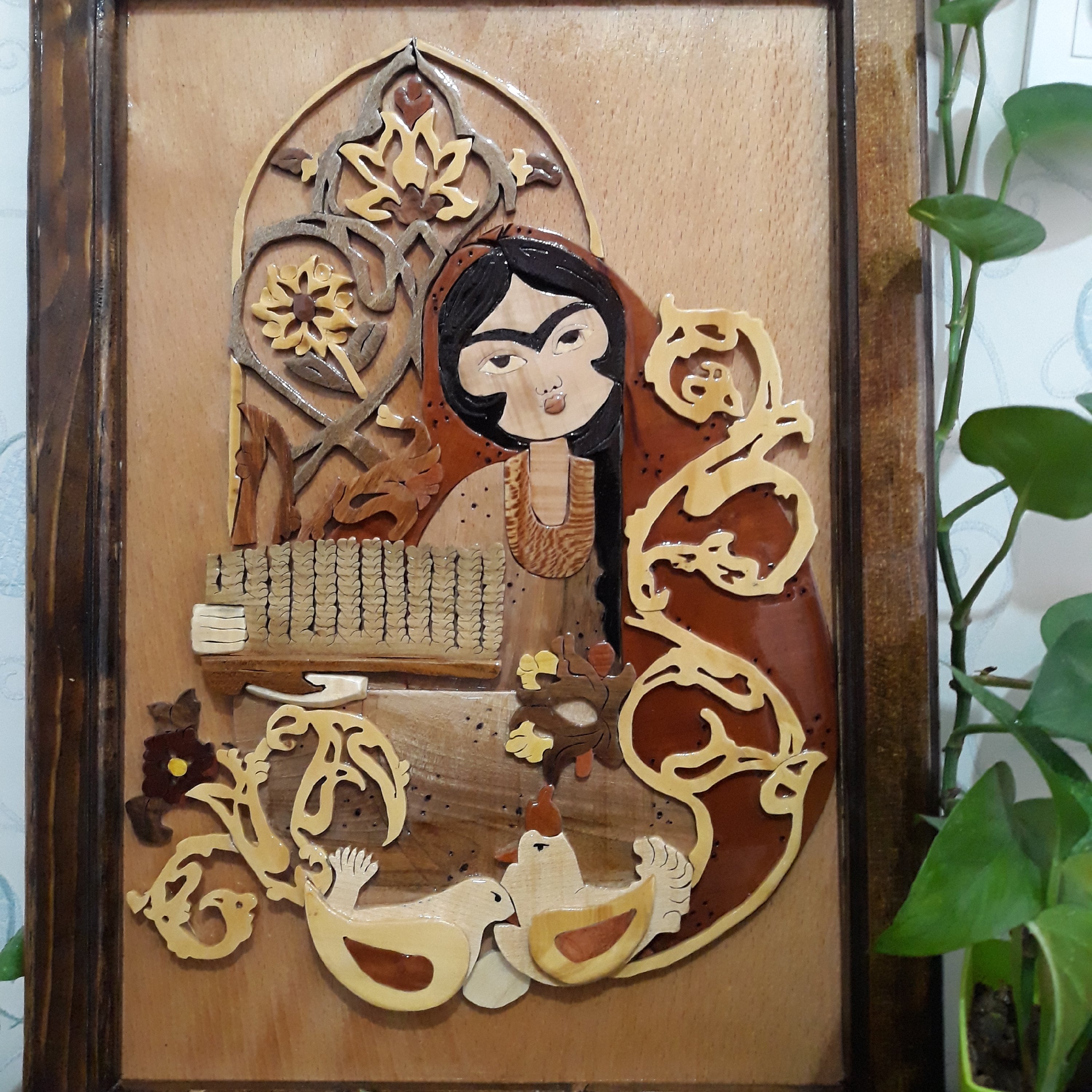 تابلو معرقی طرح خاتون