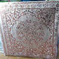 سفره متالیک حاشیه دار عرض 1×1