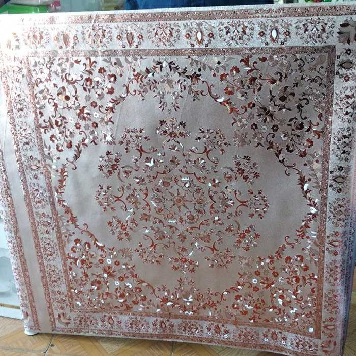 سفره متالیک حاشیه دار عرض 1×1